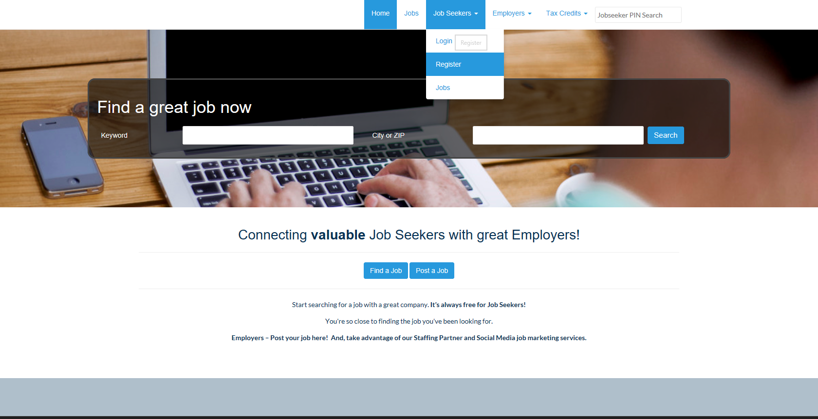 How to Register a Job Seeker Account Help Center