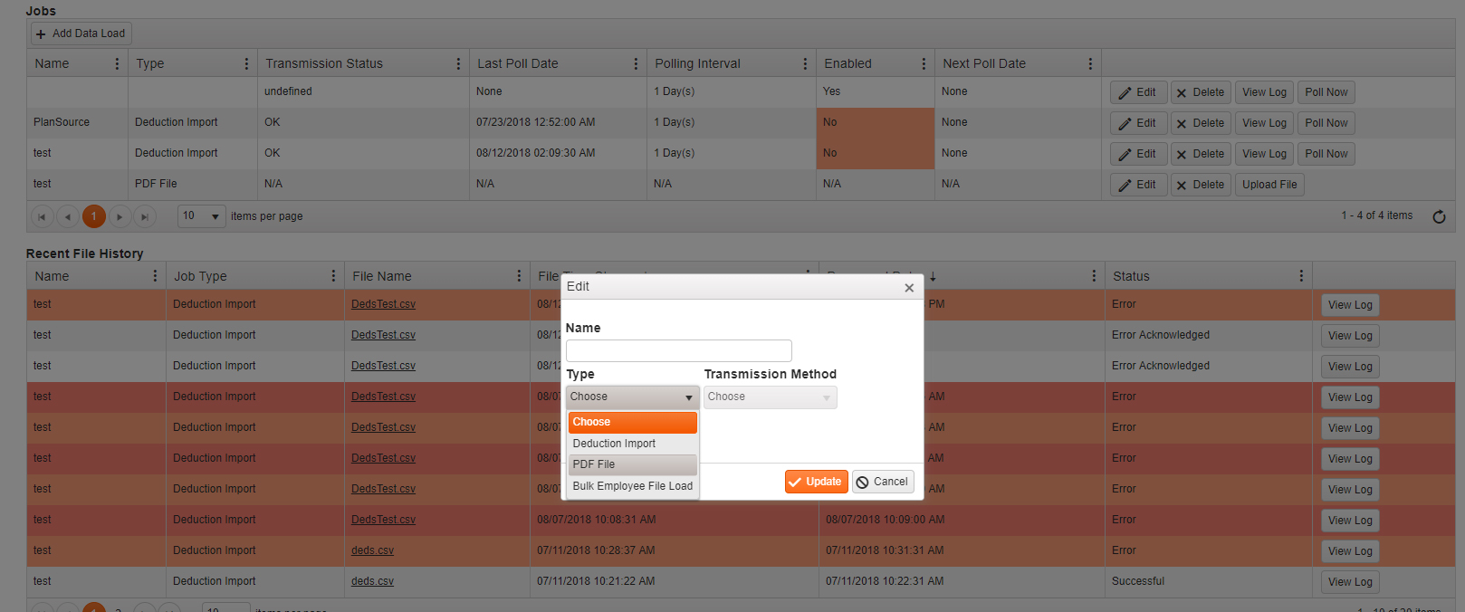 how to upload cdf files to mzmine