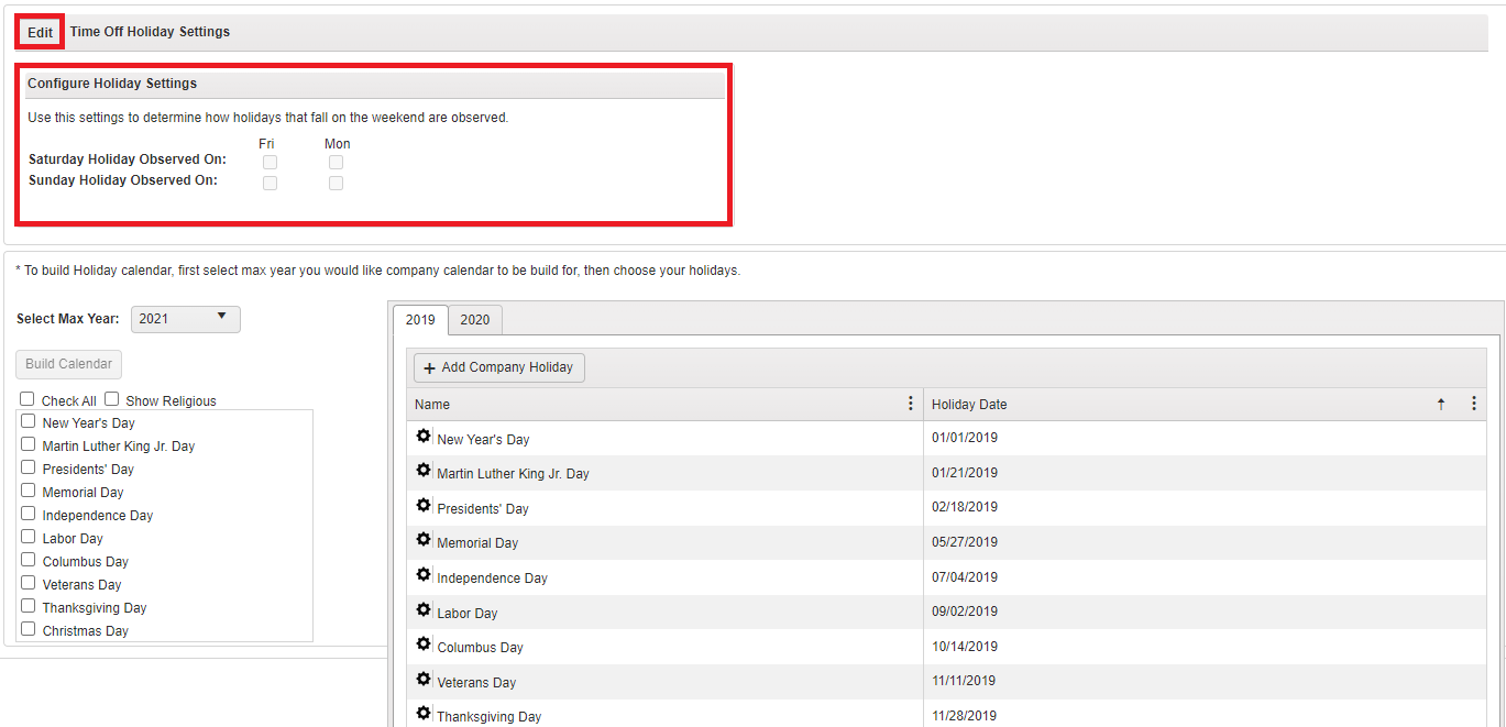 How To Set Up Your Company Holiday Calendar – Help Center How To Set Up Your Company Holiday Calendar – Help Center