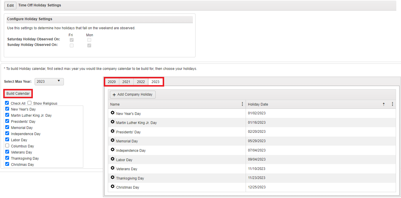 How To Set Up Your Company Holiday Calendar – Help Center How To Set Up Your Company Holiday Calendar – Help Center